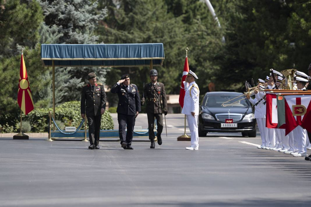 Genelkurmay Başkanı Gürak Kuzey Makedonyalı mevkidaşı ile görüştü - Resim: 9